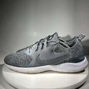 Nike Flex Experience RN 10 Mens Size 12 Running Shoes Gray Knit Sneakers Walking